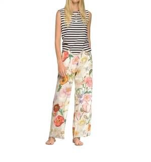 NEW VILAGALLO elena trousers in flores print